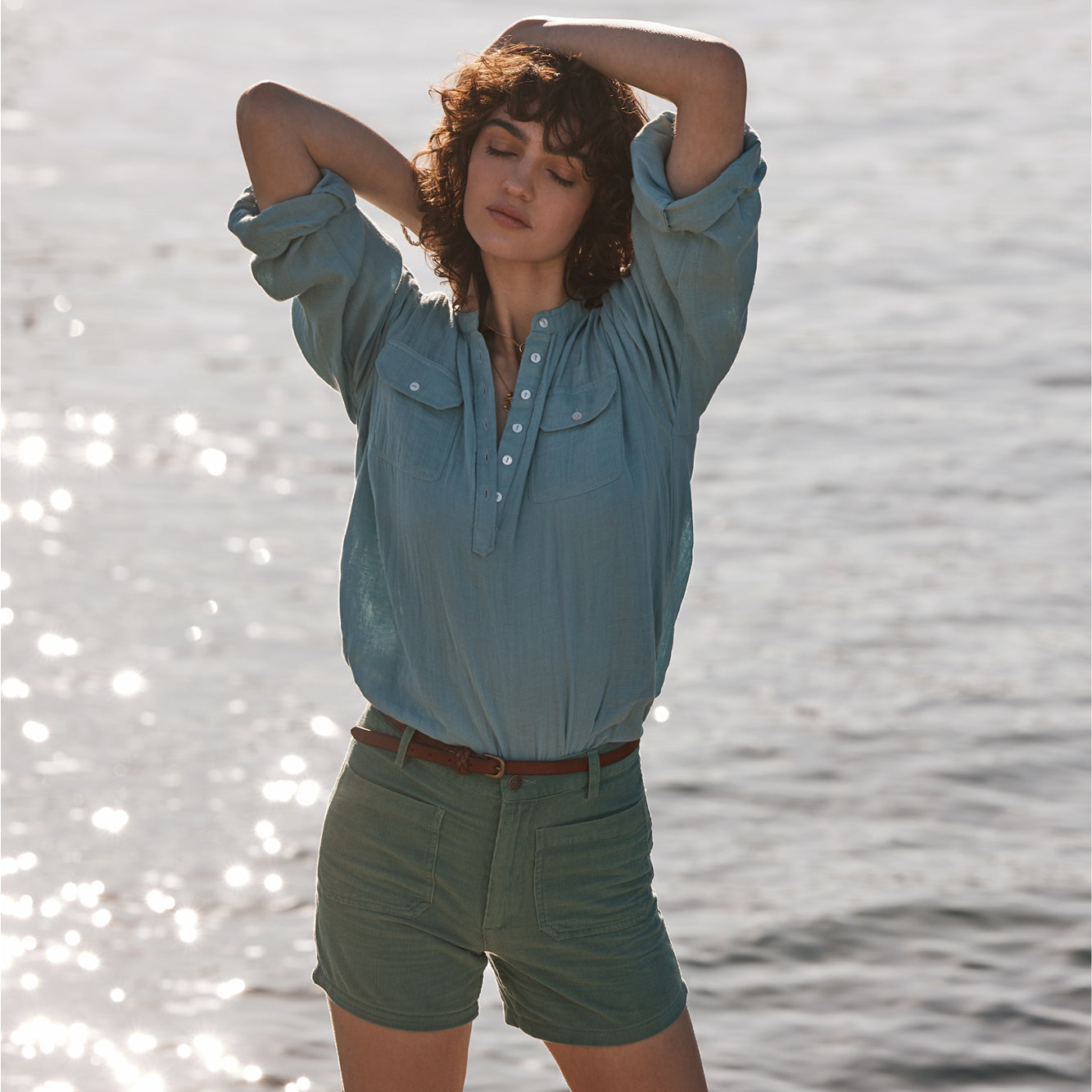 Amelie blouse - new blue