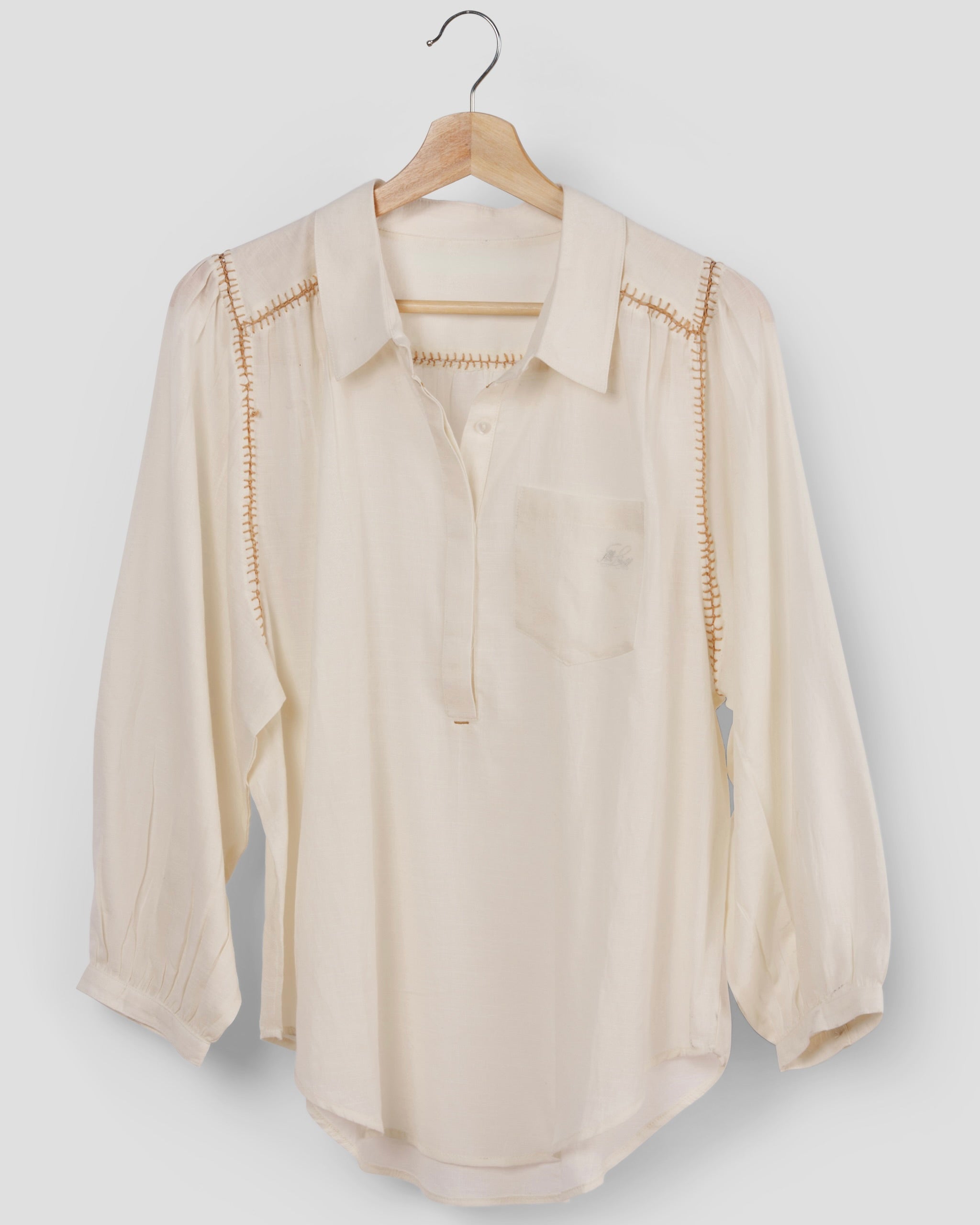 New Birkin Blouse - Ecru