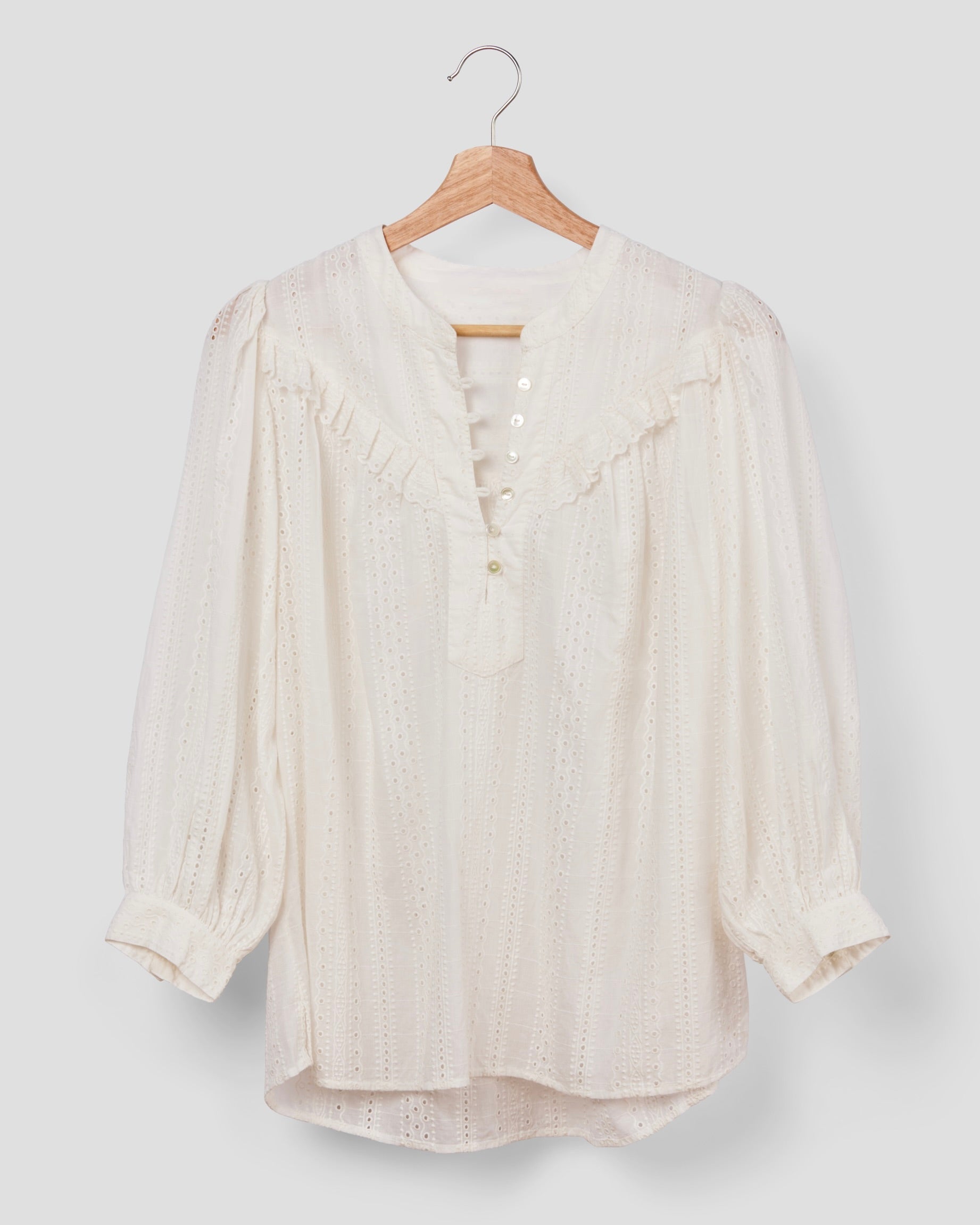 Marais blouse - Broderie Anglais