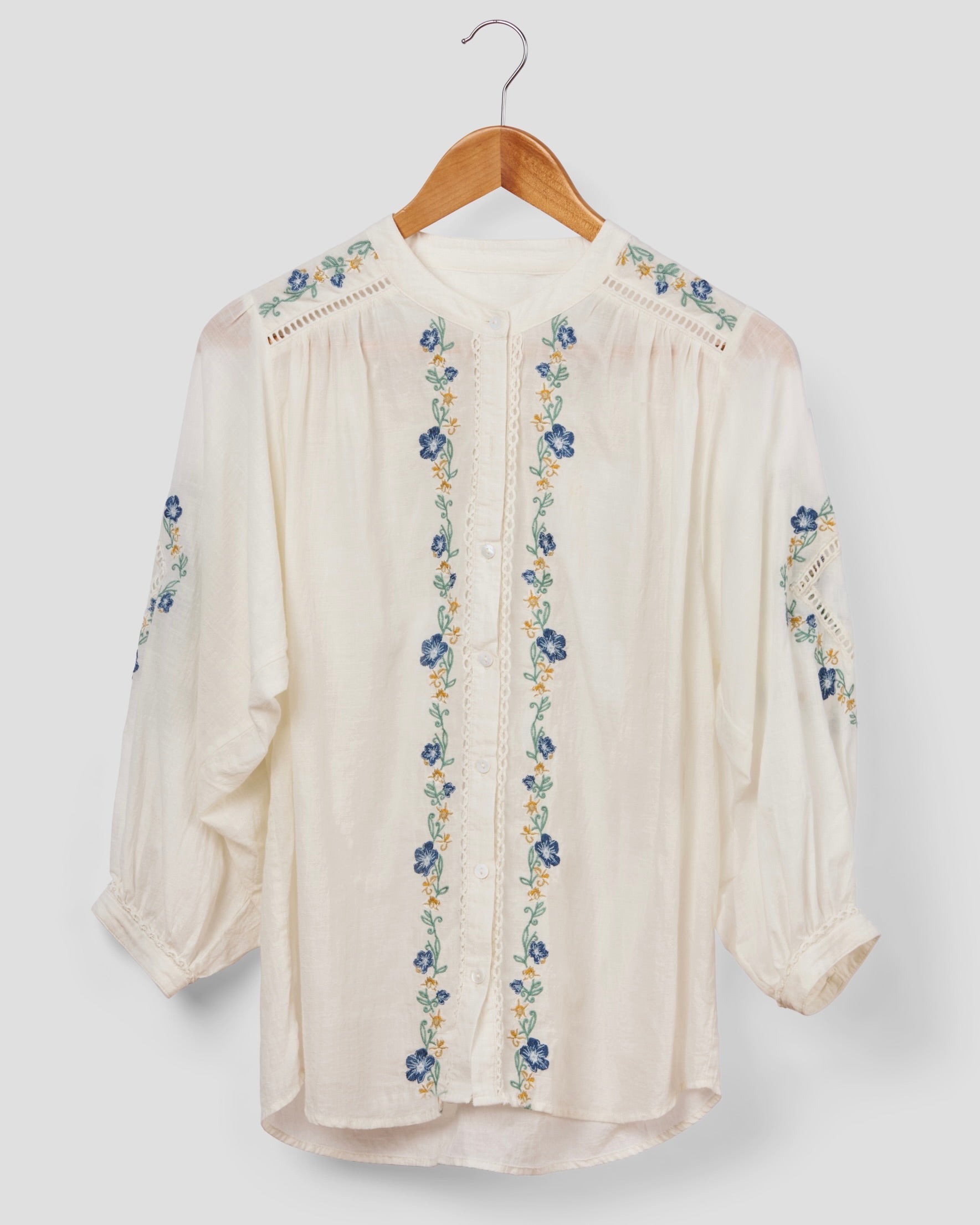 Passionflower blouse - ecru