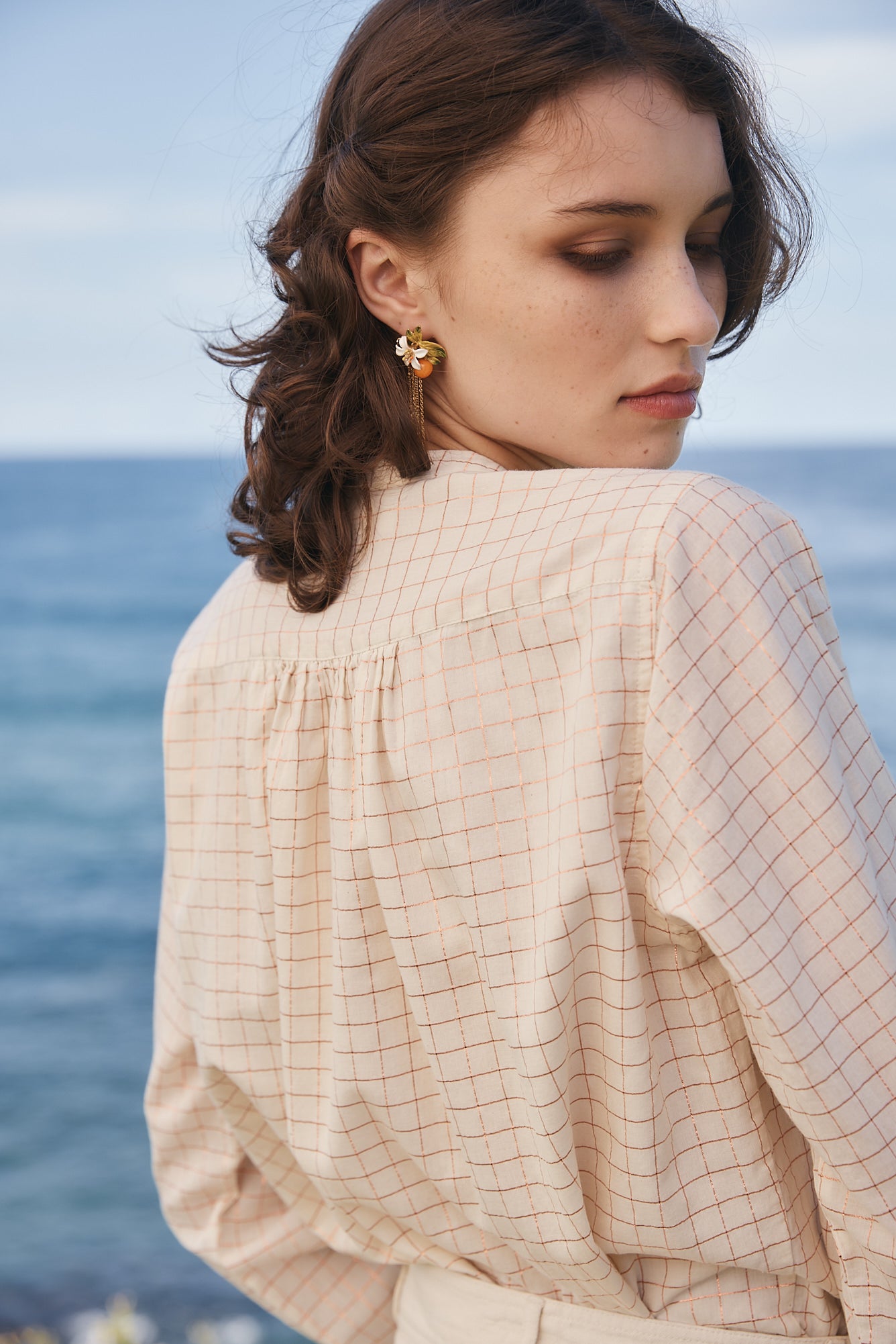 Bella Blouse Ecru