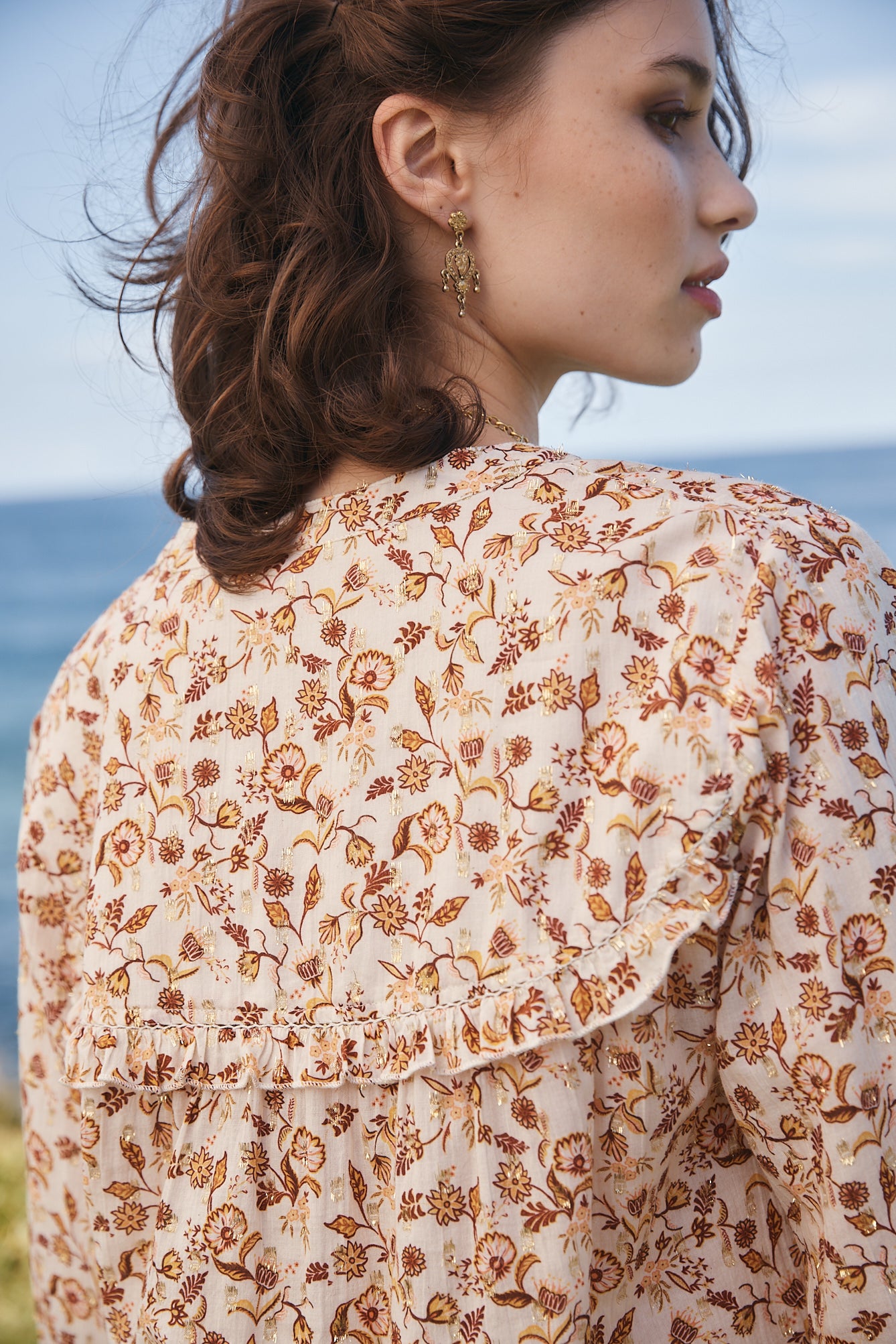 Delphine blouse Ecru