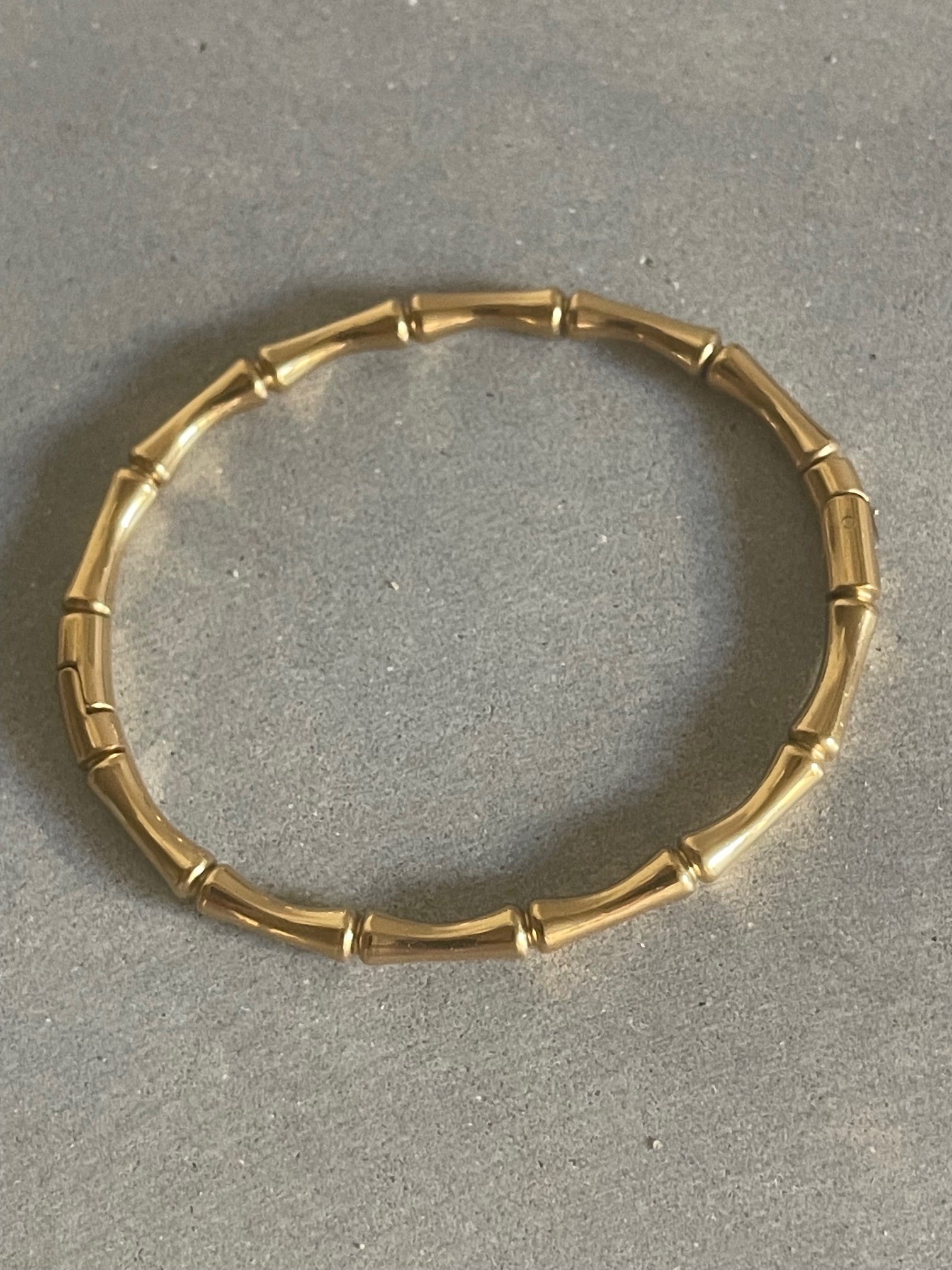 Bamboo Band Gold - Resin Coated Stainless Steel