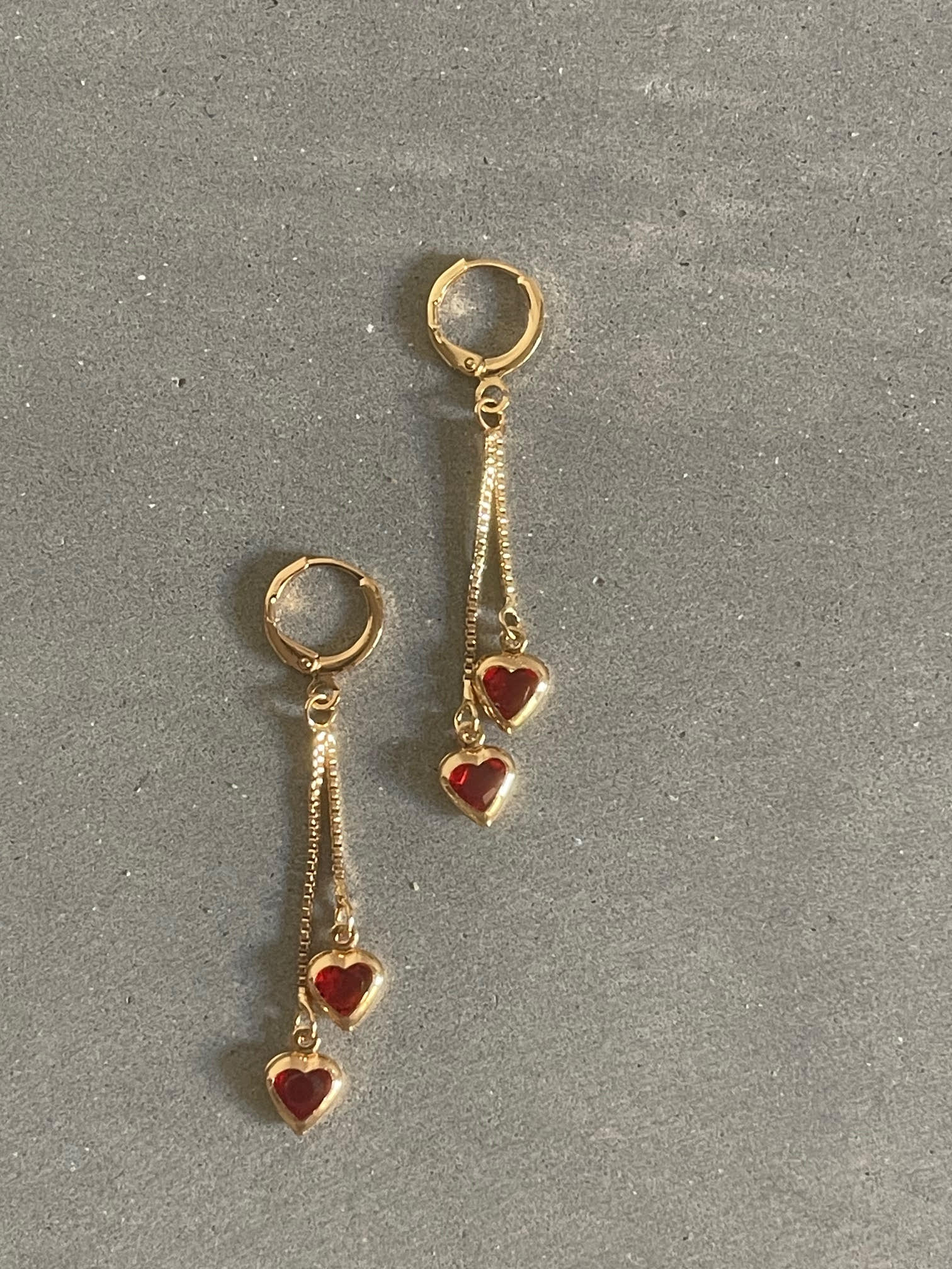 Heart Drops - Red or Blue