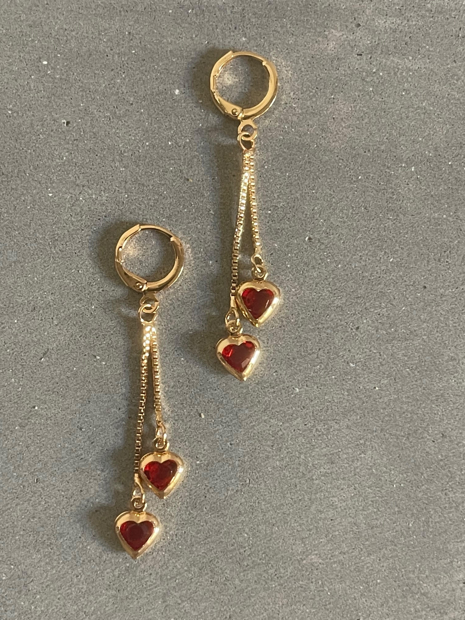 Heart Drops - Red or Blue