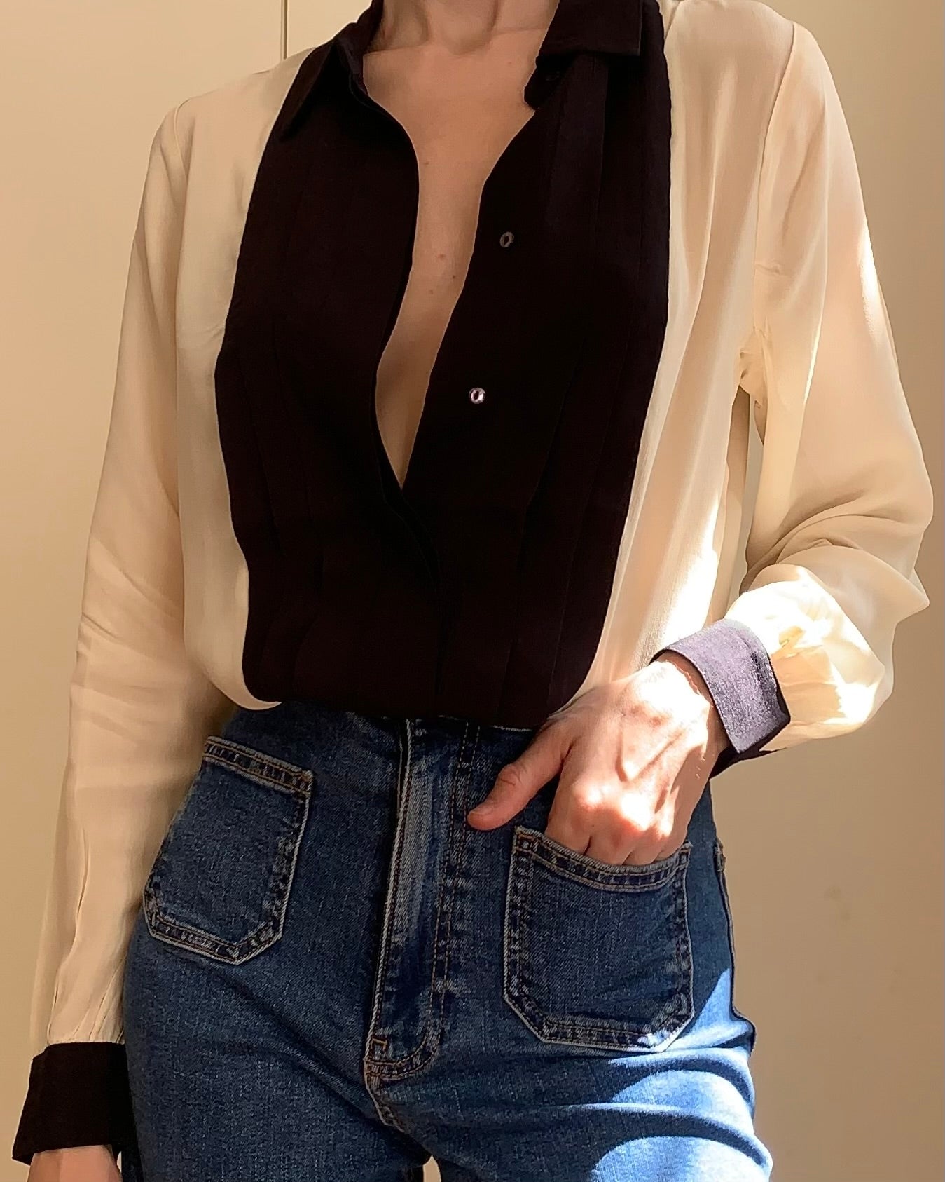 Yvette Blouse - Ecru