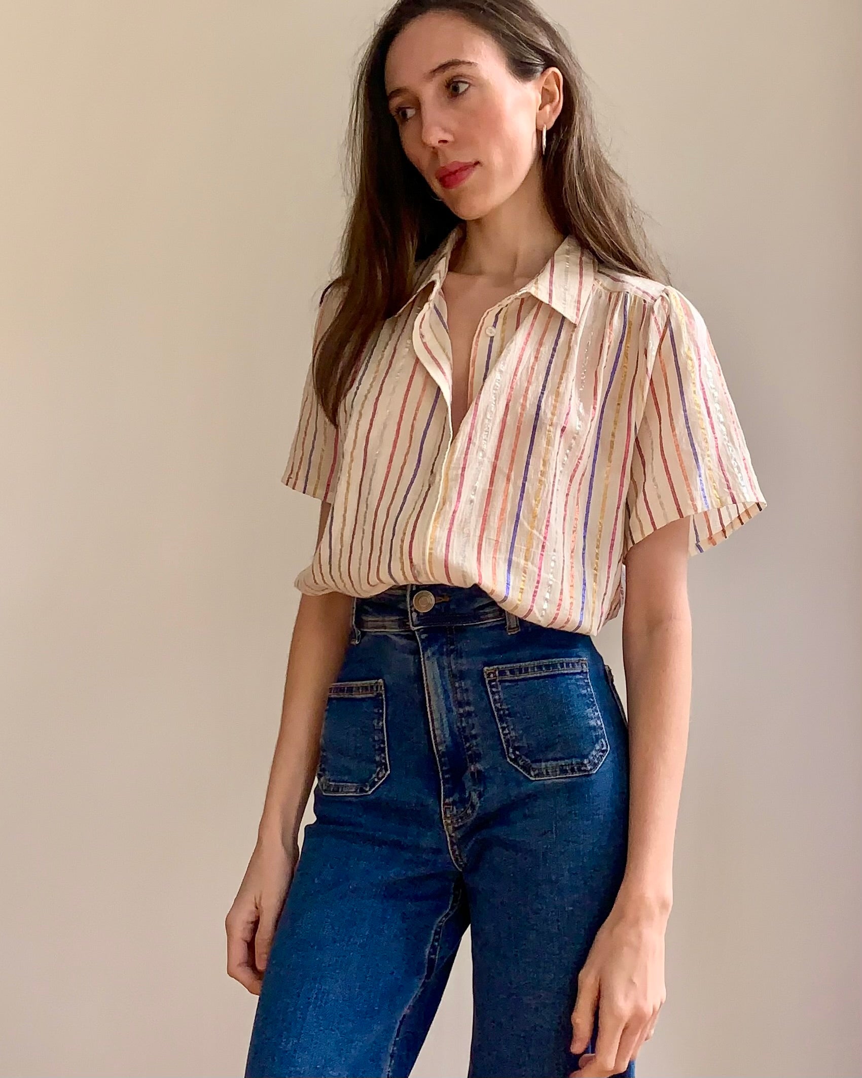 Persanne blouse striped