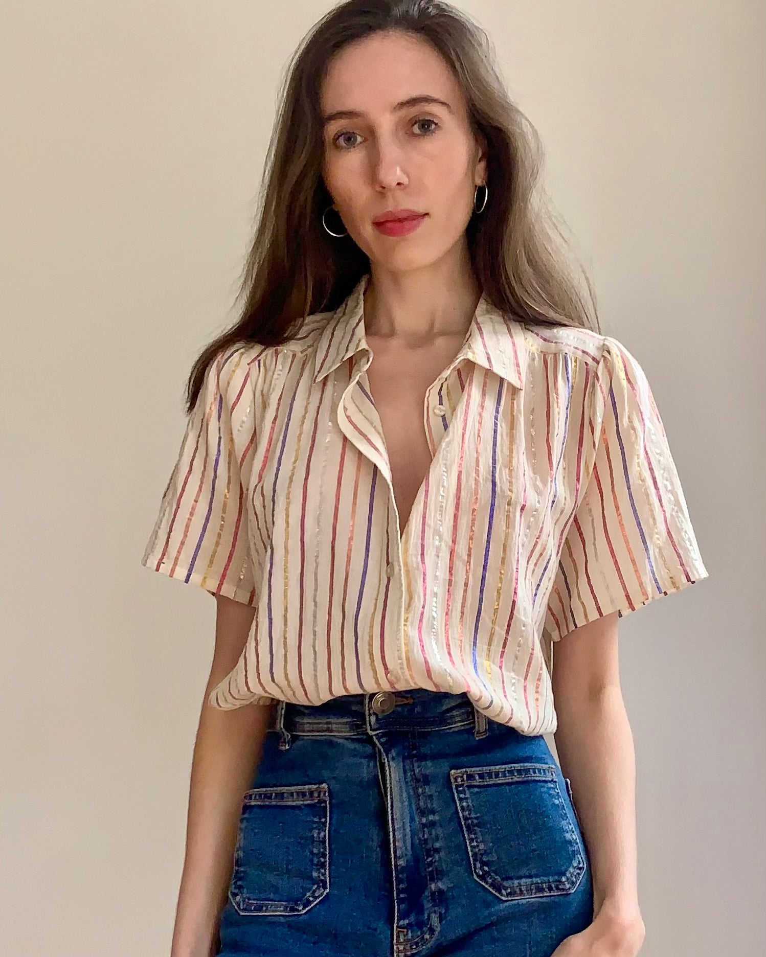 Persanne blouse striped