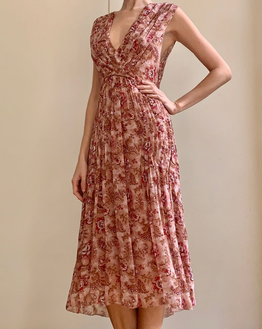 Léa Dress - Paisley floral