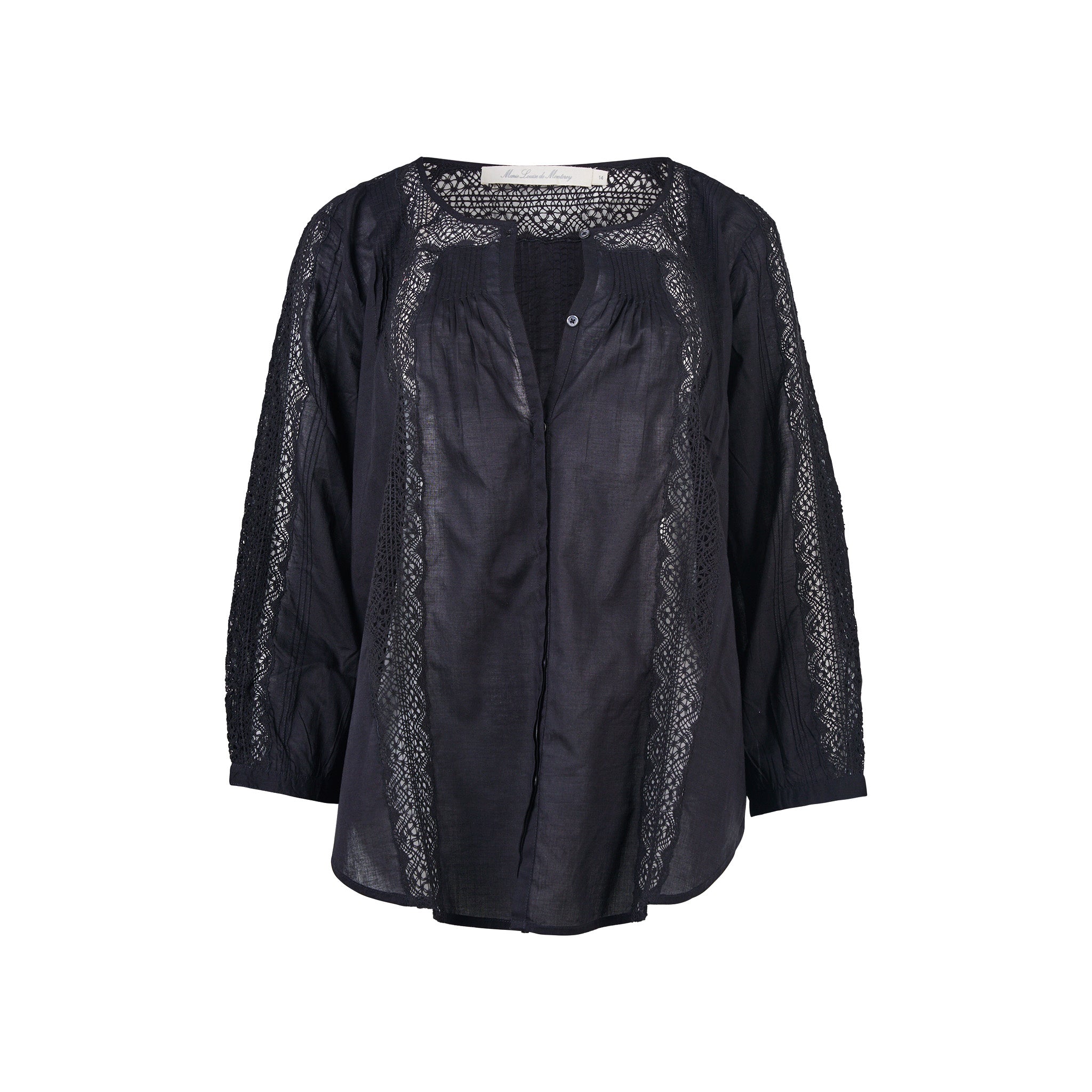 LOUISA BLOUSE - BLACK