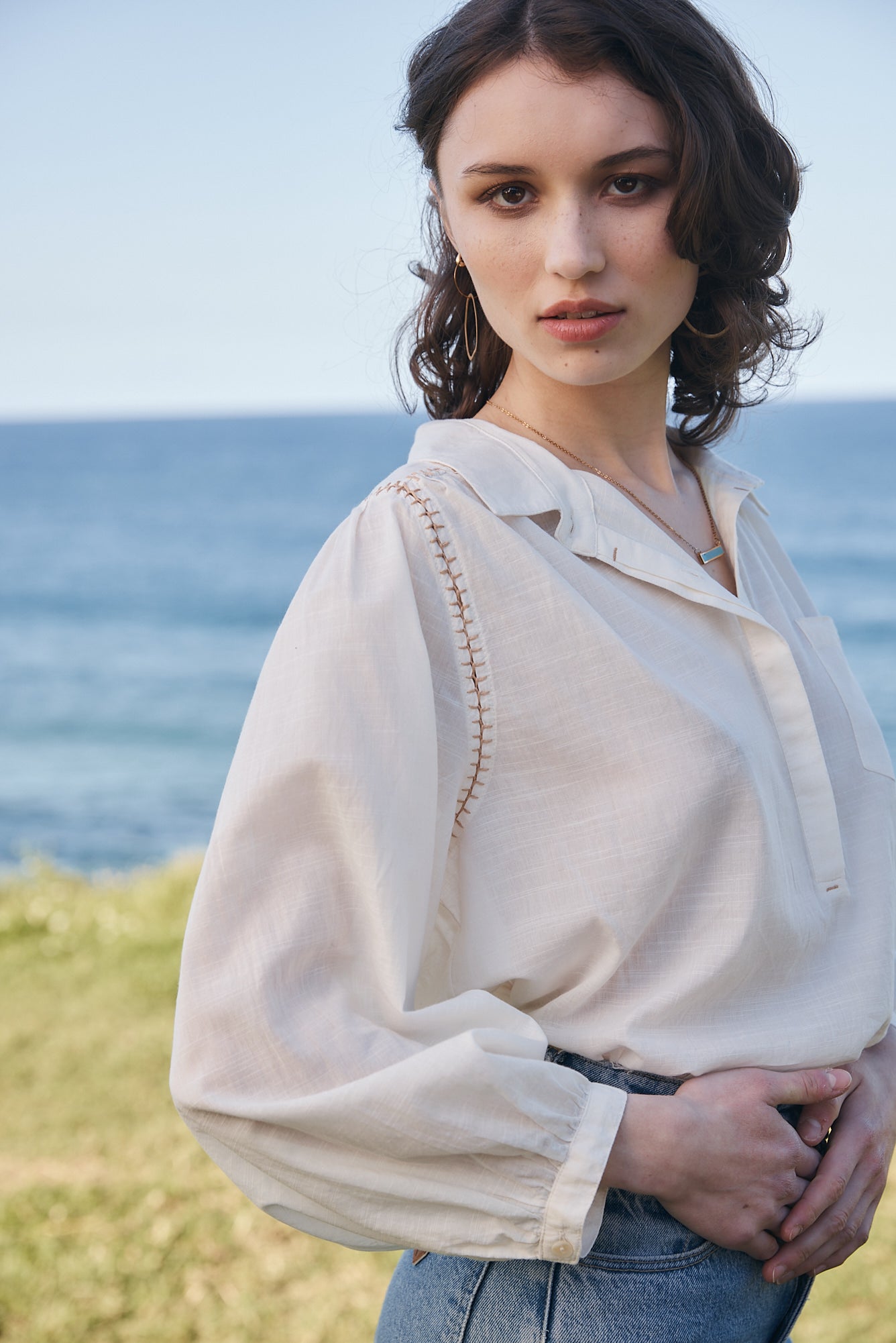 New Birkin Blouse - Ecru