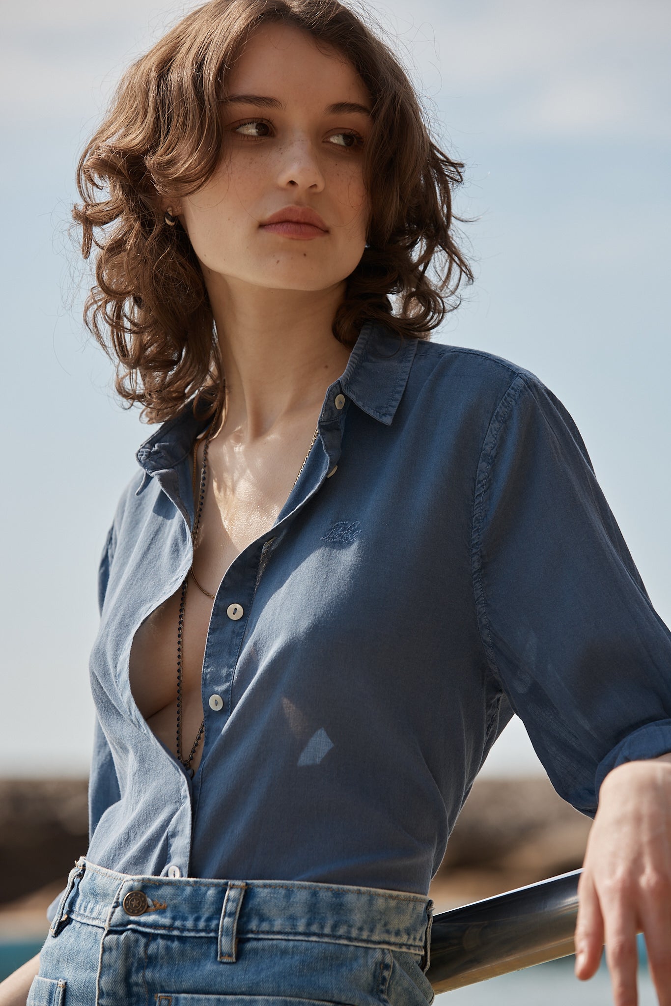 L’Homme blouse - blue