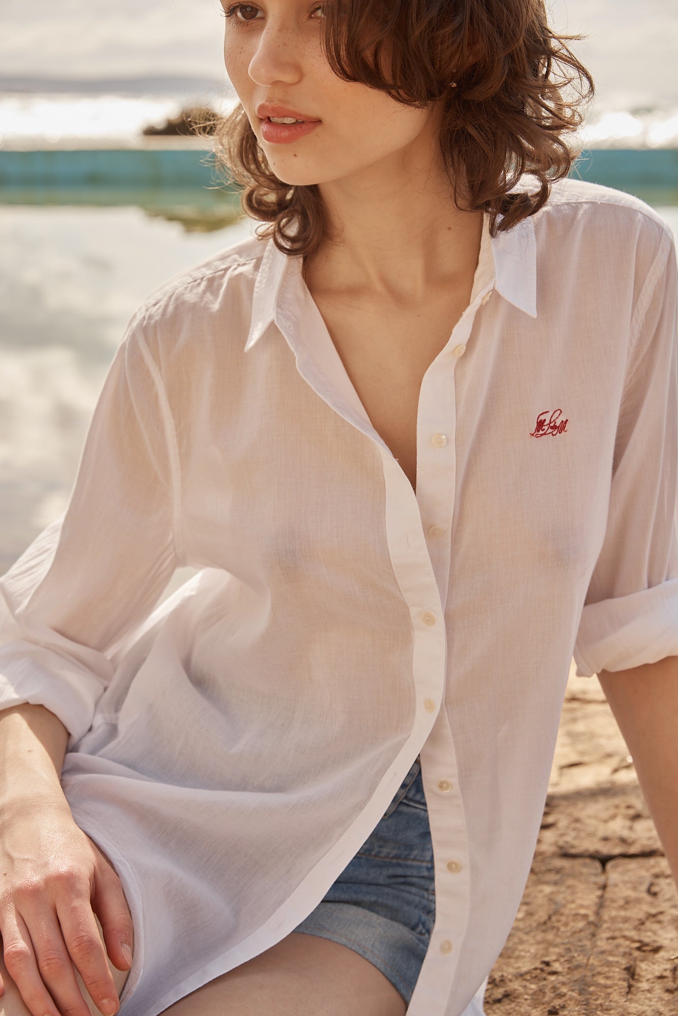 L'Homme Blouse  White