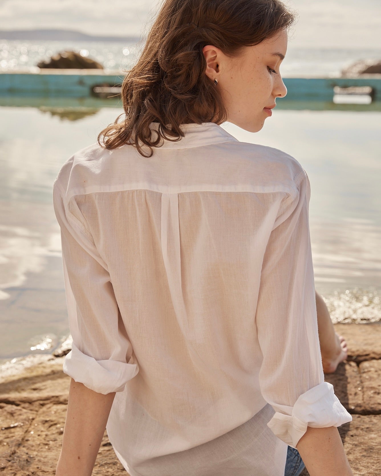 L'Homme Blouse  White