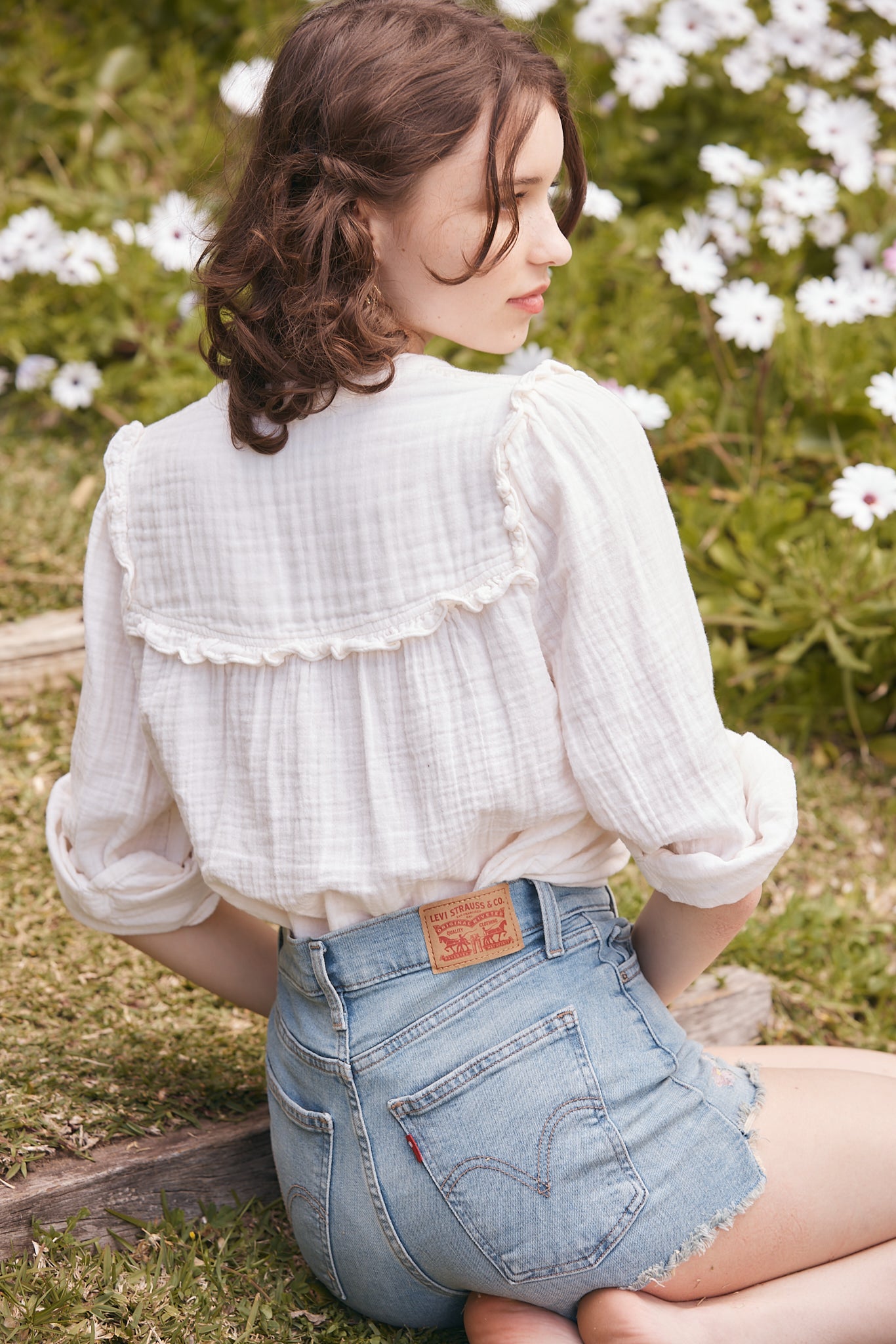 Isabella blouse ecru