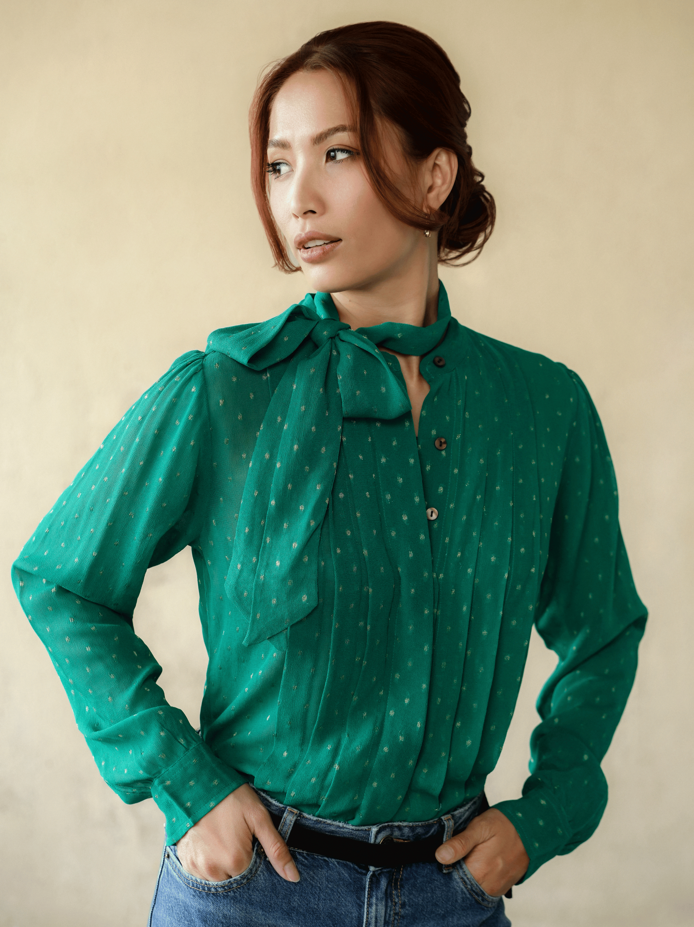 Yves Blouse - Emerald