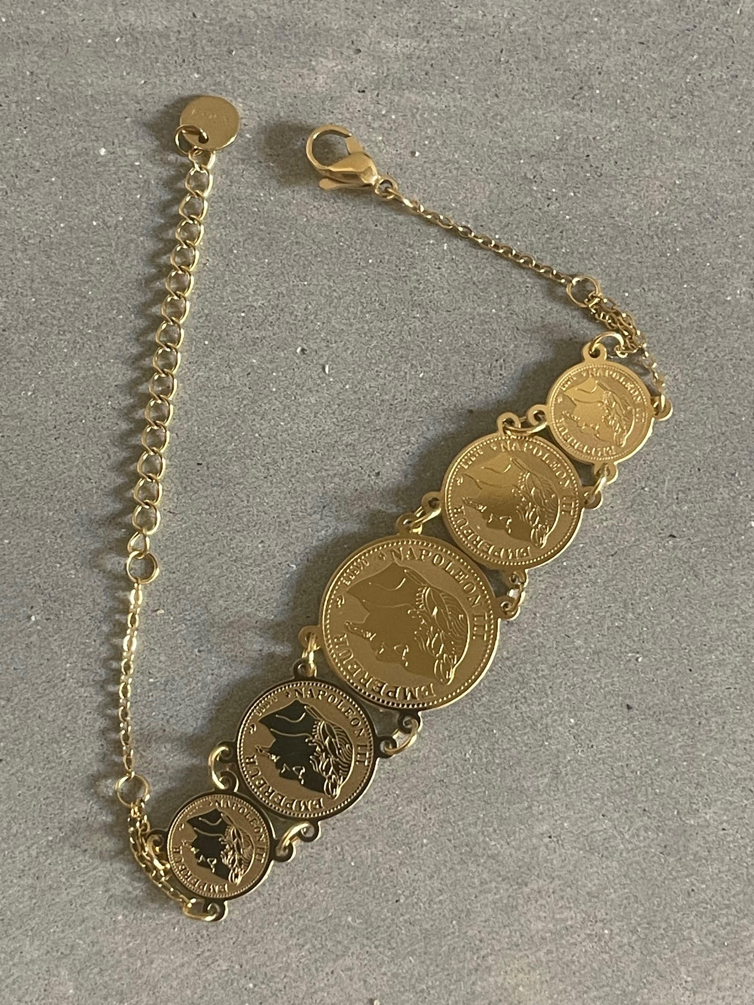 Coin Bracelet