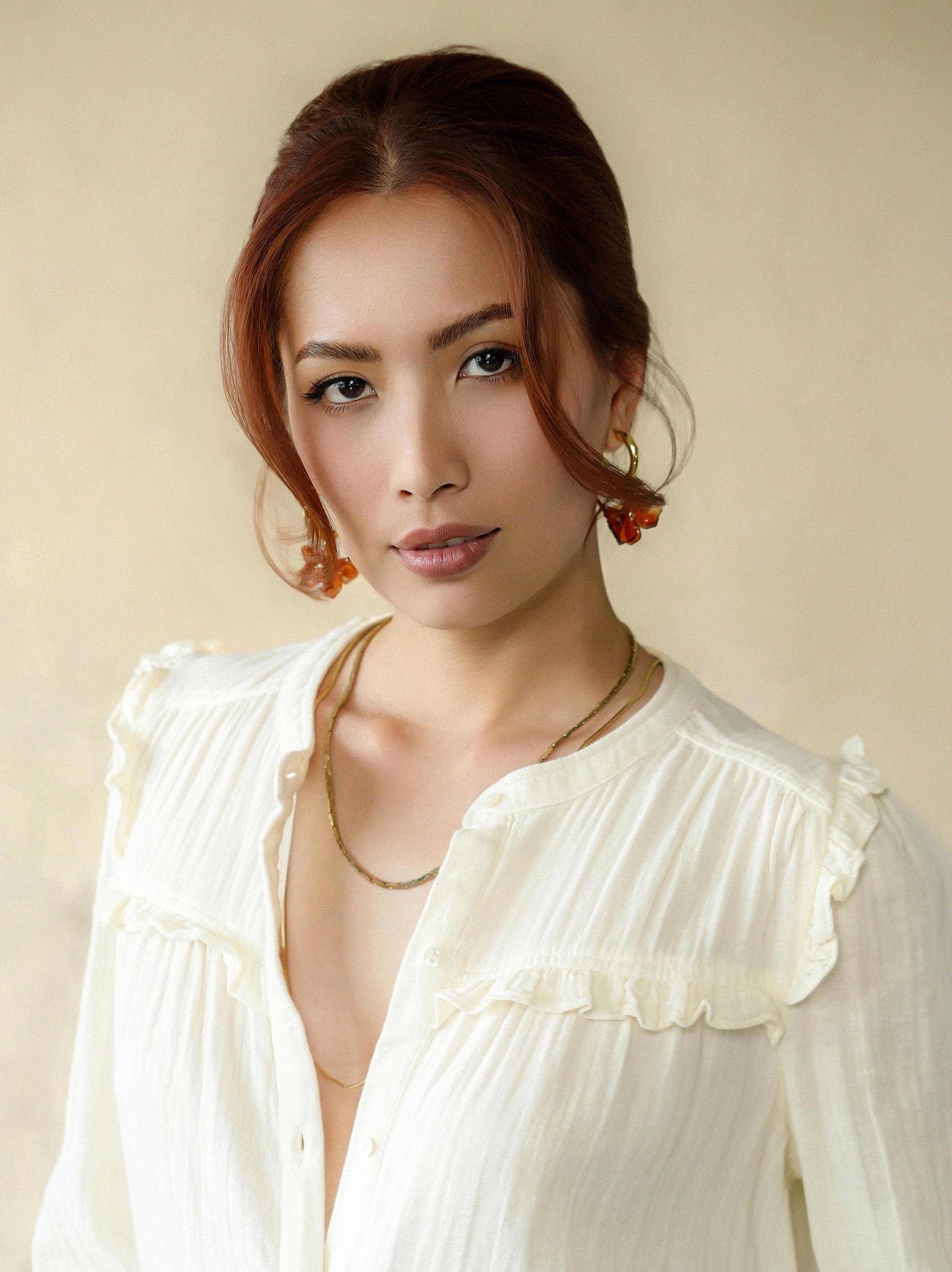 Isabella Blouse - Ecru