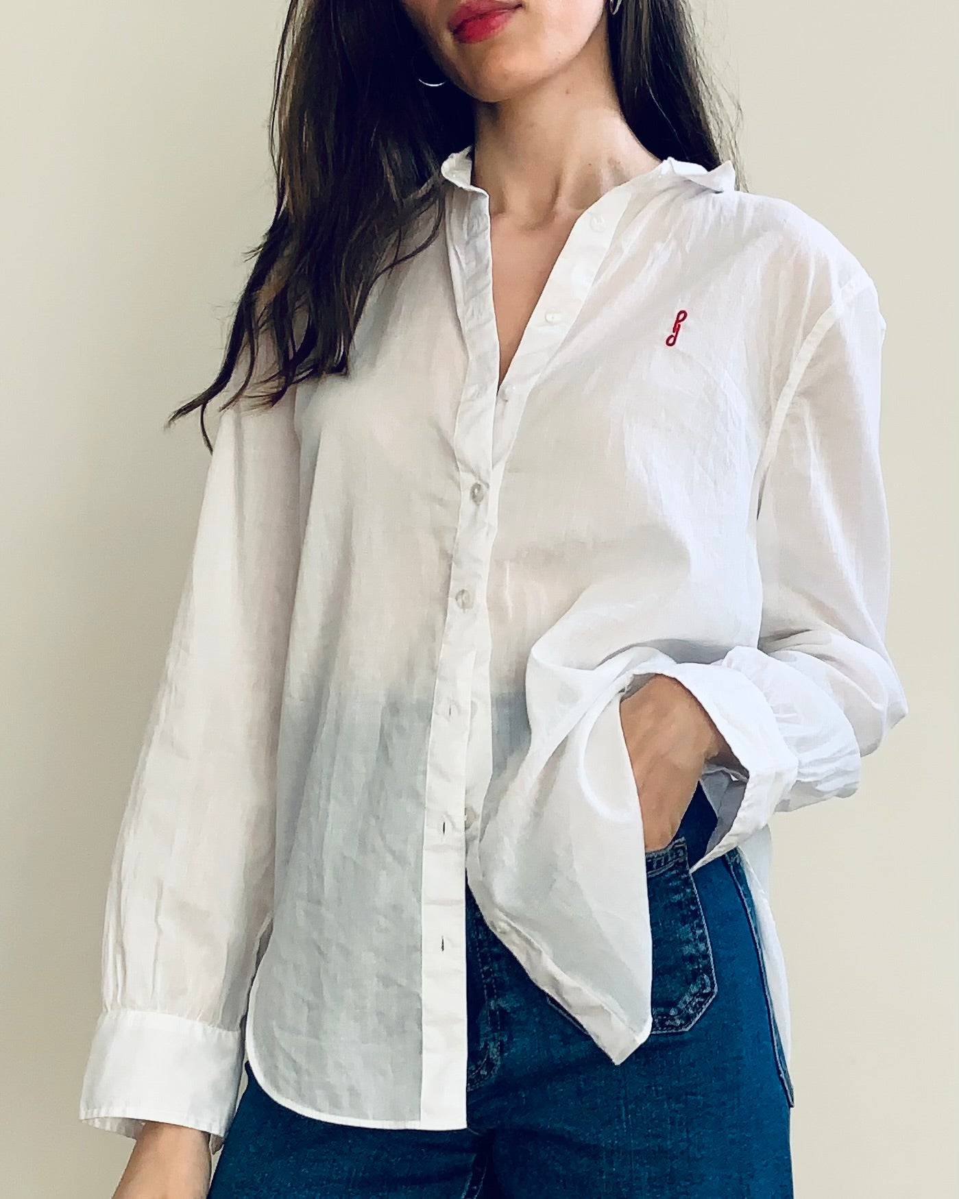 L'Homme Blouse  White
