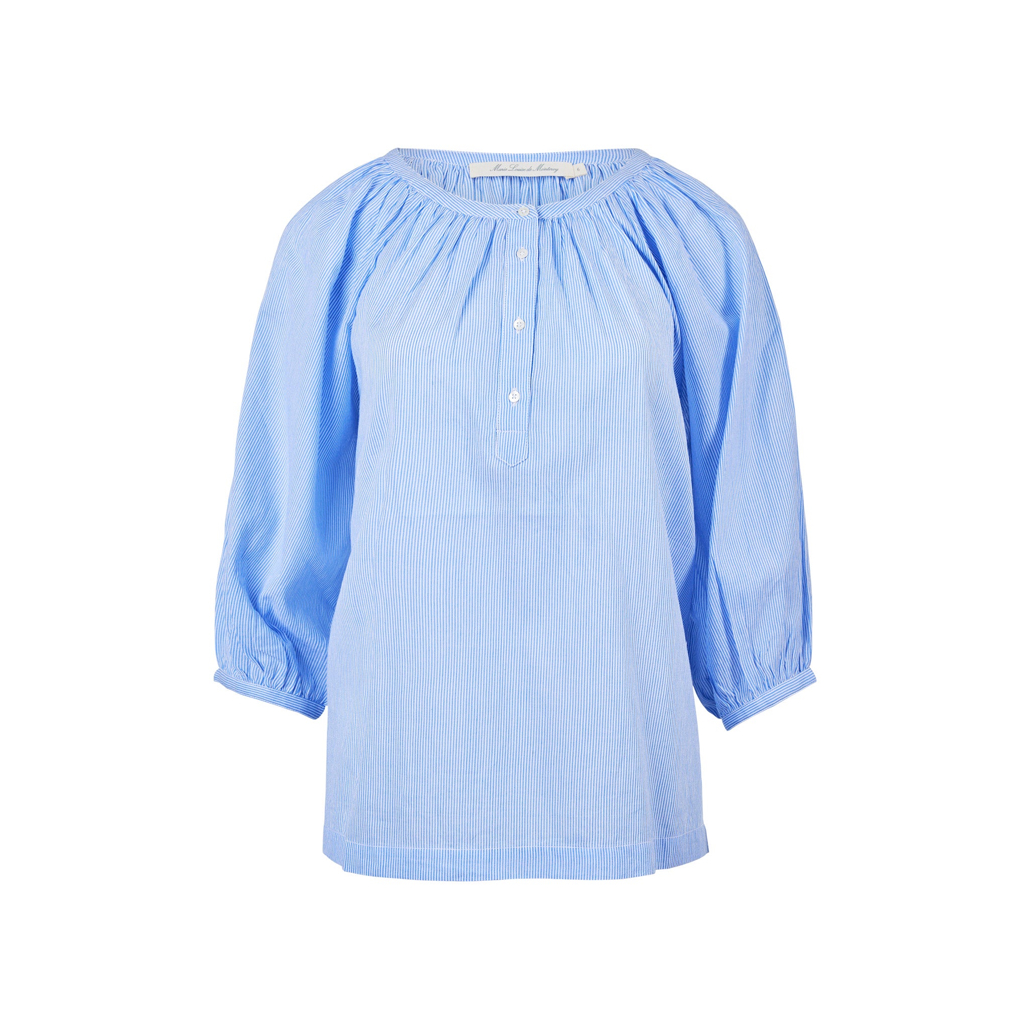 Chemise Rayée blouse in Blue/Stripe